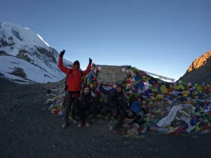 Thorong La 5416m Pass with Andres Group