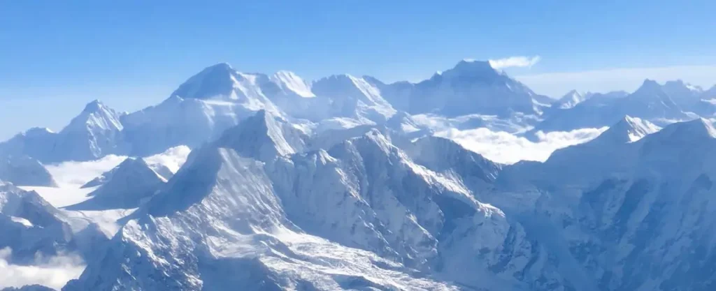 Mountain Flight in Nepal