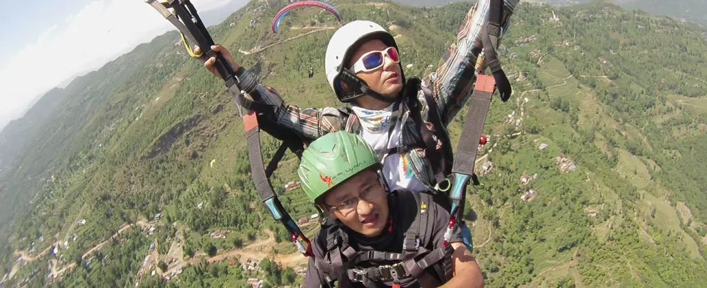 Paragliding in Sarangkot Pokhara