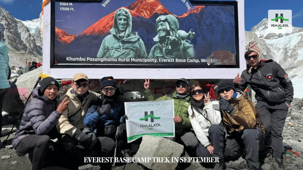 Everest Base Camp Trek in September