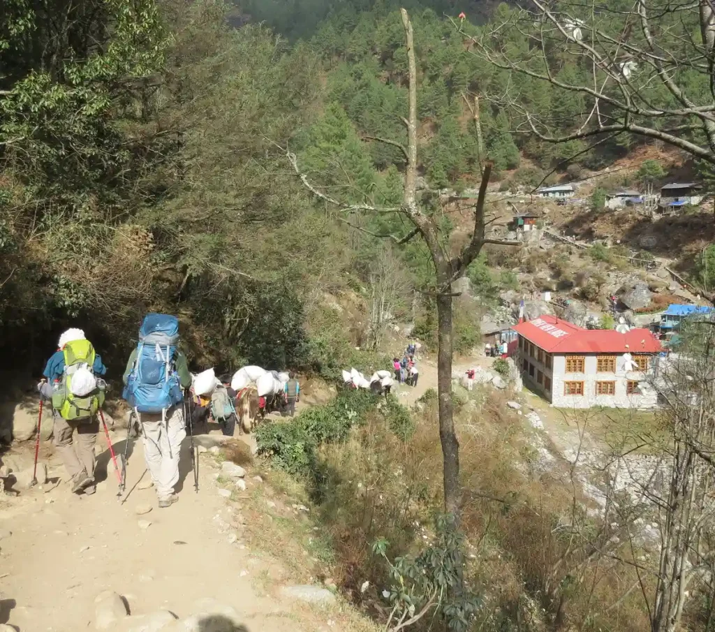 Phakding 2 Trekking to Phakding