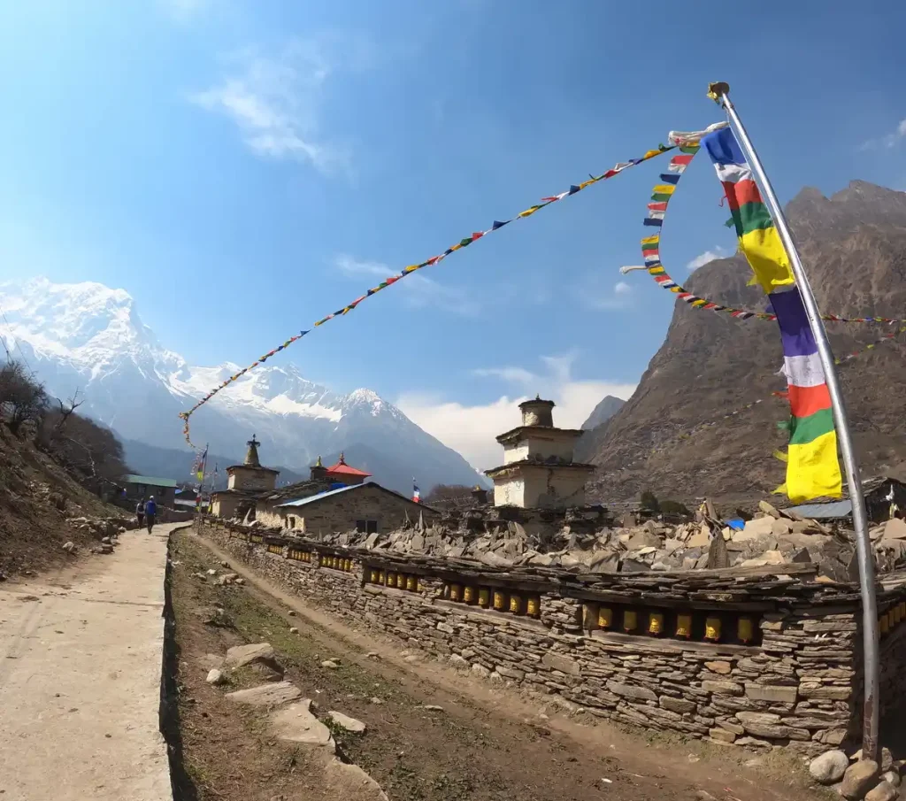 Safety Tips for Manaslu Circuit Trek 2 View of manaslu